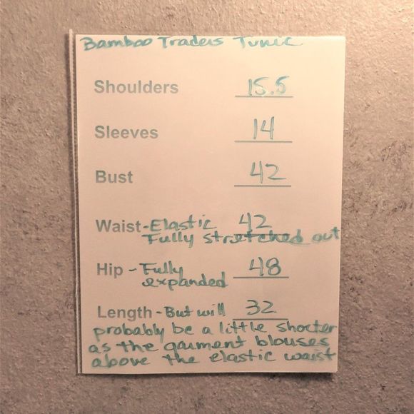 Multi Color Tunic Black Tunic Blouse with Colorful Print - Picture 11 of 11